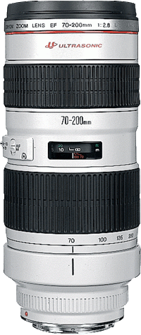 image objectif Canon 70-200 EF 70-200mm f/2.8L USM