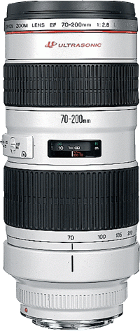 image objectif Canon 70-200 EF 70-200mm f/2.8L USM pour olympus