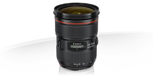 image objectif Canon 24-70 EF 24-70mm f/2.8L II USM