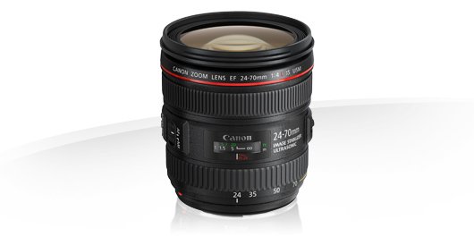 image objectif Canon 24-70 EF 24-70mm f/4L IS USM pour Olympus