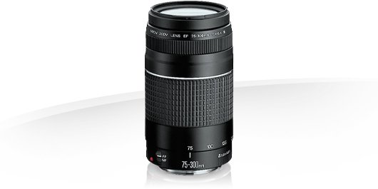 image objectif Canon 75-300 EF 75-300mm f/4-5.6 III pour canon