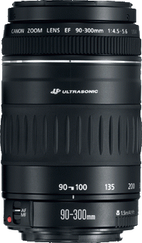 image objectif Canon 90-300 EF 90-300mm f/4.5-5.6 USM