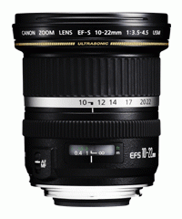 image objectif Canon 10-22 EF-S 10-22mm f/3.5-4.5 USM pour Canon