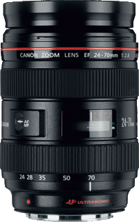 image objectif Canon 24-70 EF 24-70mm f/2.8L USM pour Canon